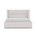 Calabri Queen Upholstered Bed - Napa White