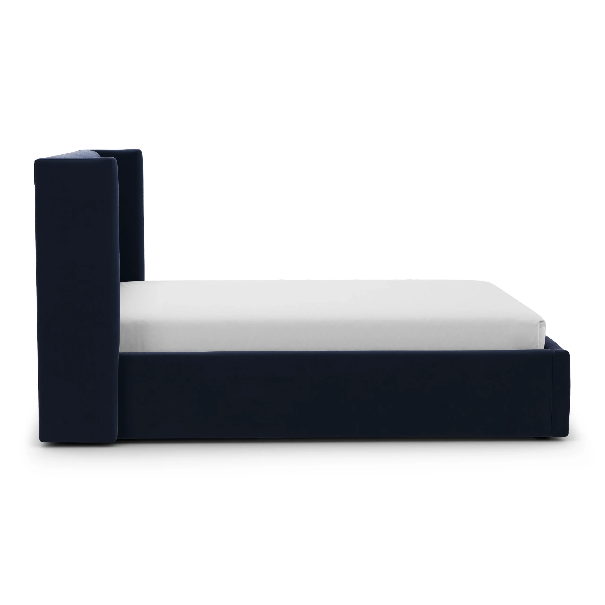 Calabri Queen Velvet Bed - Hale Ink - Image 10