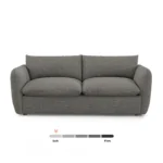 Leigh 86_ Sofa Bed - Silver Gray