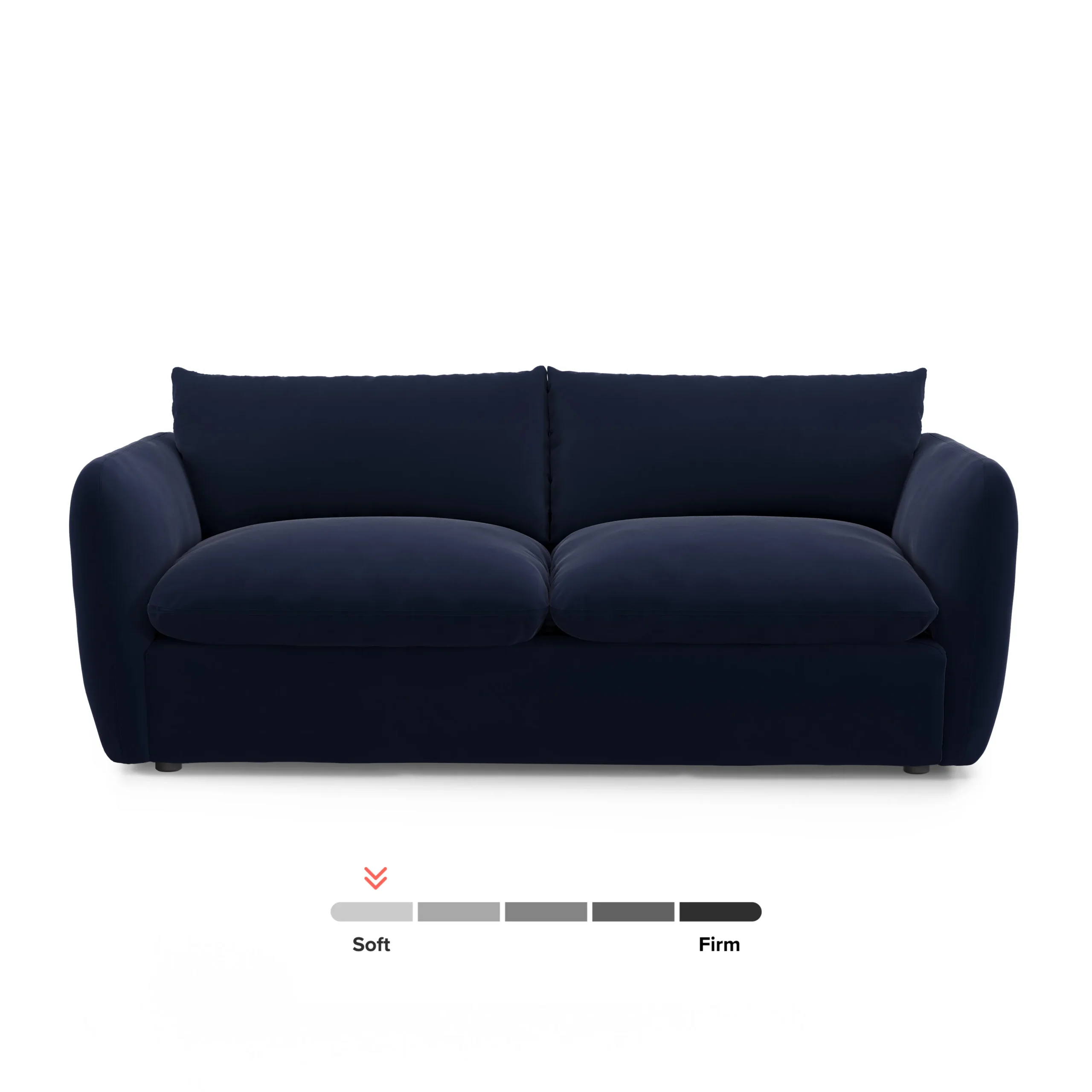 Leigh 86_ Velvet Sofa Bed - Hale Ink - Image 15
