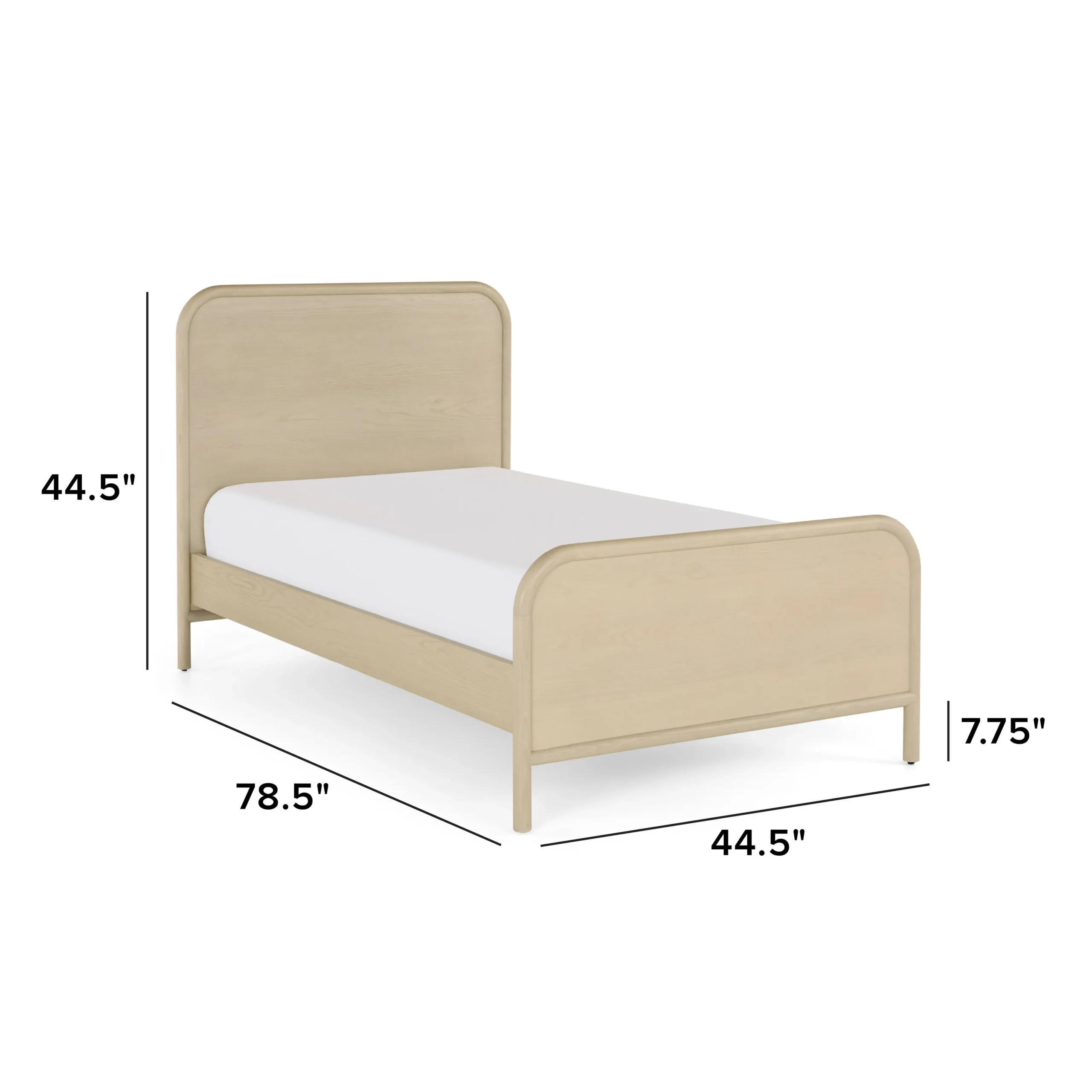 Faydra Twin Bed - Natural Ash - Image 10