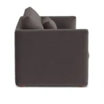 Marina 57_ Velvet Sleeper Chair - Hale Warm Gray