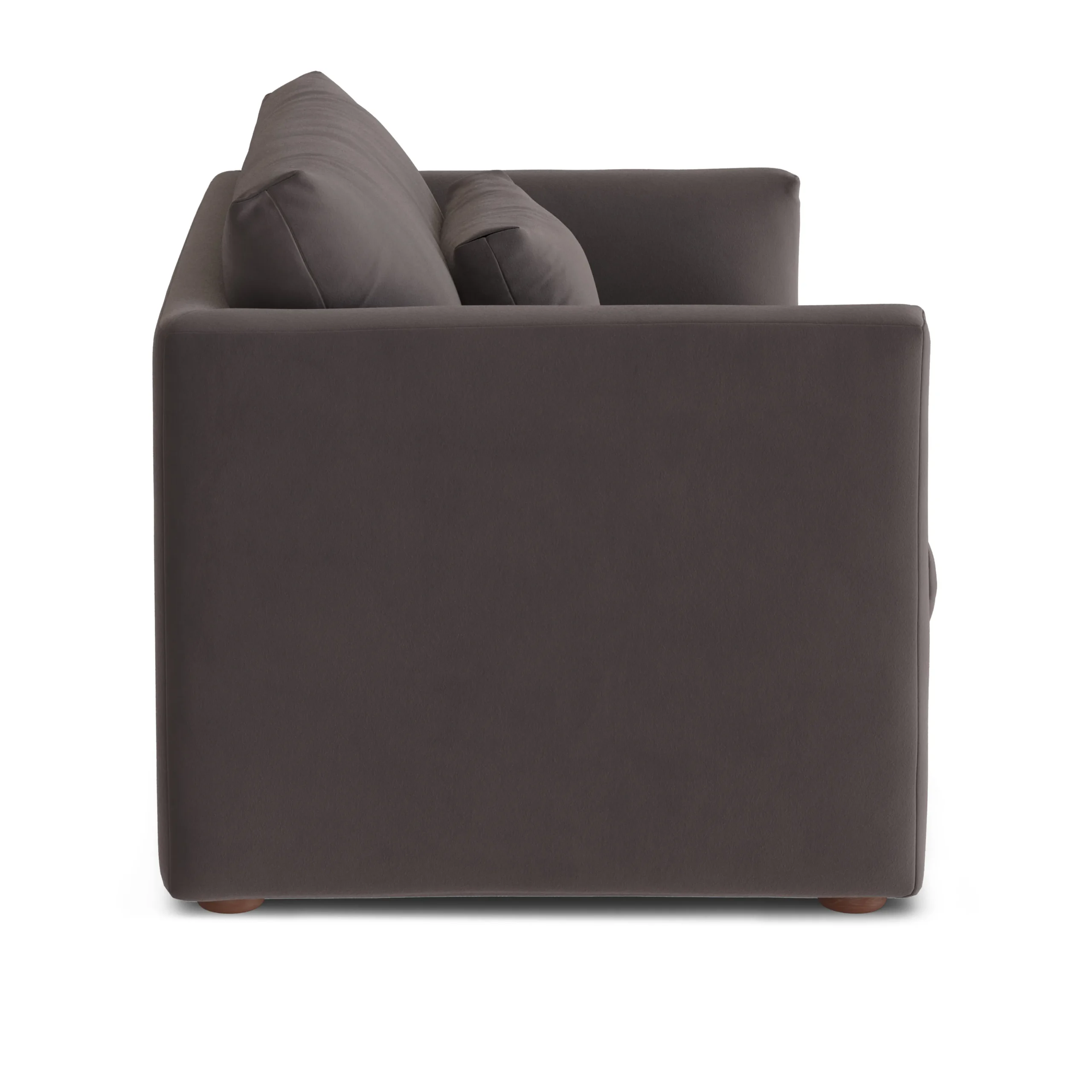 Marina 57_ Velvet Sleeper Chair - Hale Warm Gray - Image 6