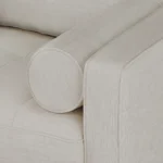 Sven 42_ Tufted Lounge Chair - Biscuit Cream