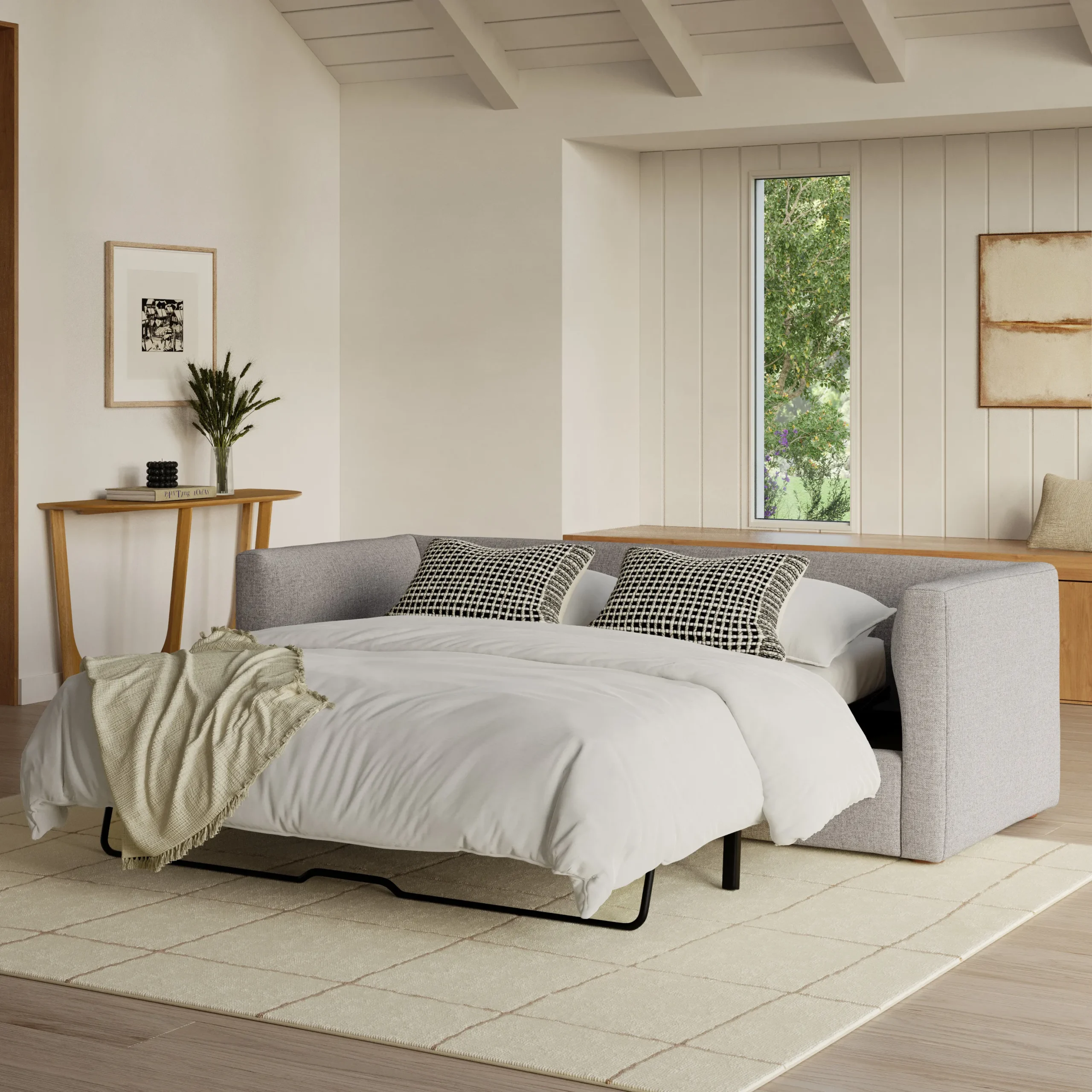 Marina 90_ Sofa Bed - Hestia Gray - Image 5