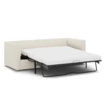 Marina 90_ Sofa Bed - Ivory Wool Bouclé