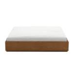 Leif King Platform Bed - Smoked Oak