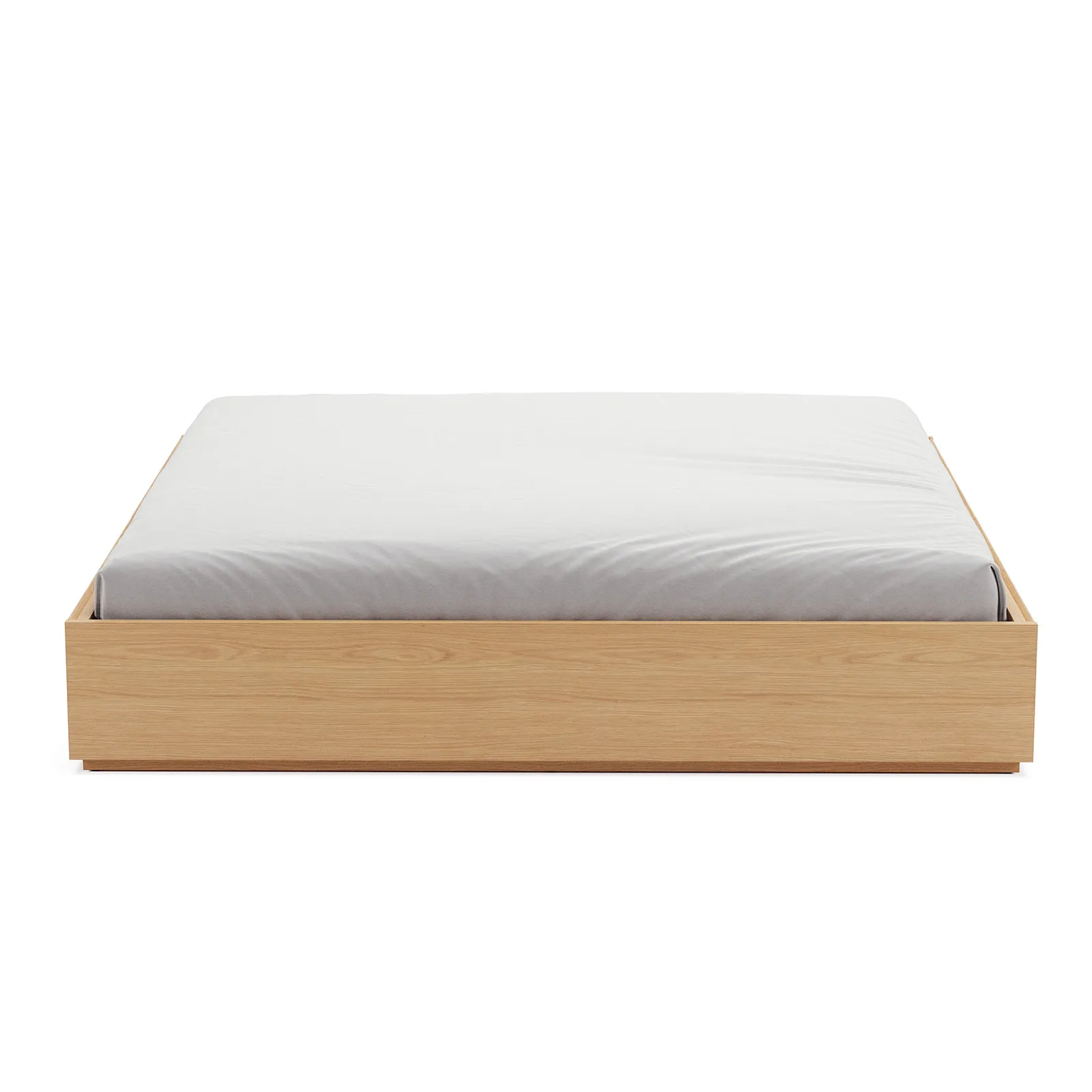 Leif King Platform Storage Bed - White Oak - Image 16