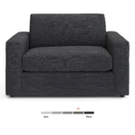 Riley 57.5_ Sleeper Chair - Napa Charcoal