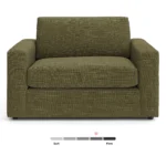 Riley 57.5_ Sleeper Chair - Napa Moss