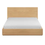 Leif King Storage Bed - White Oak