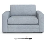 Riley 57.5_ Sleeper Chair - Silver Light Blue