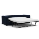 Riley 84_ Velvet Sofa Bed - Hale Ink