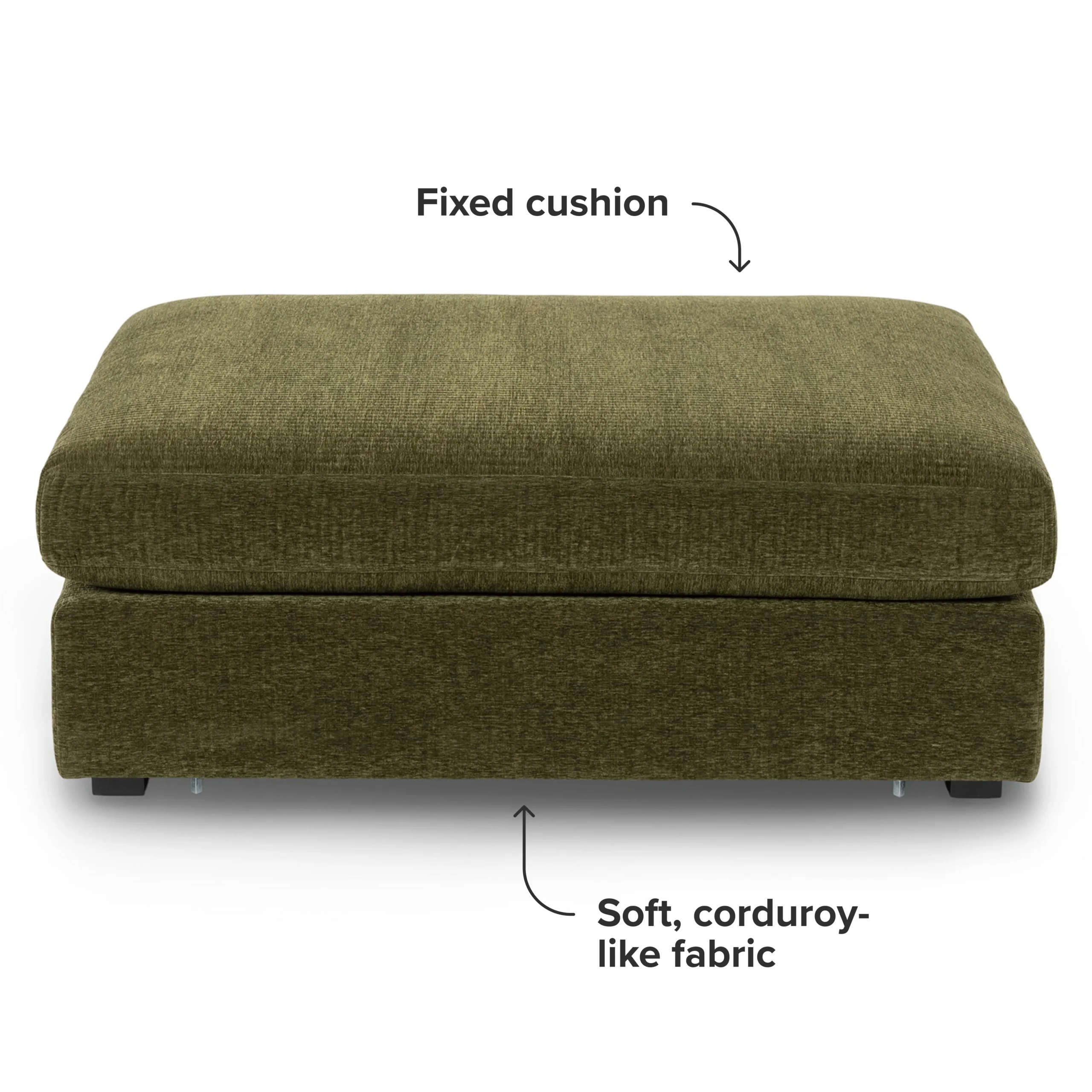 Beta 45_ Ottoman - Cypress Green - Image 6