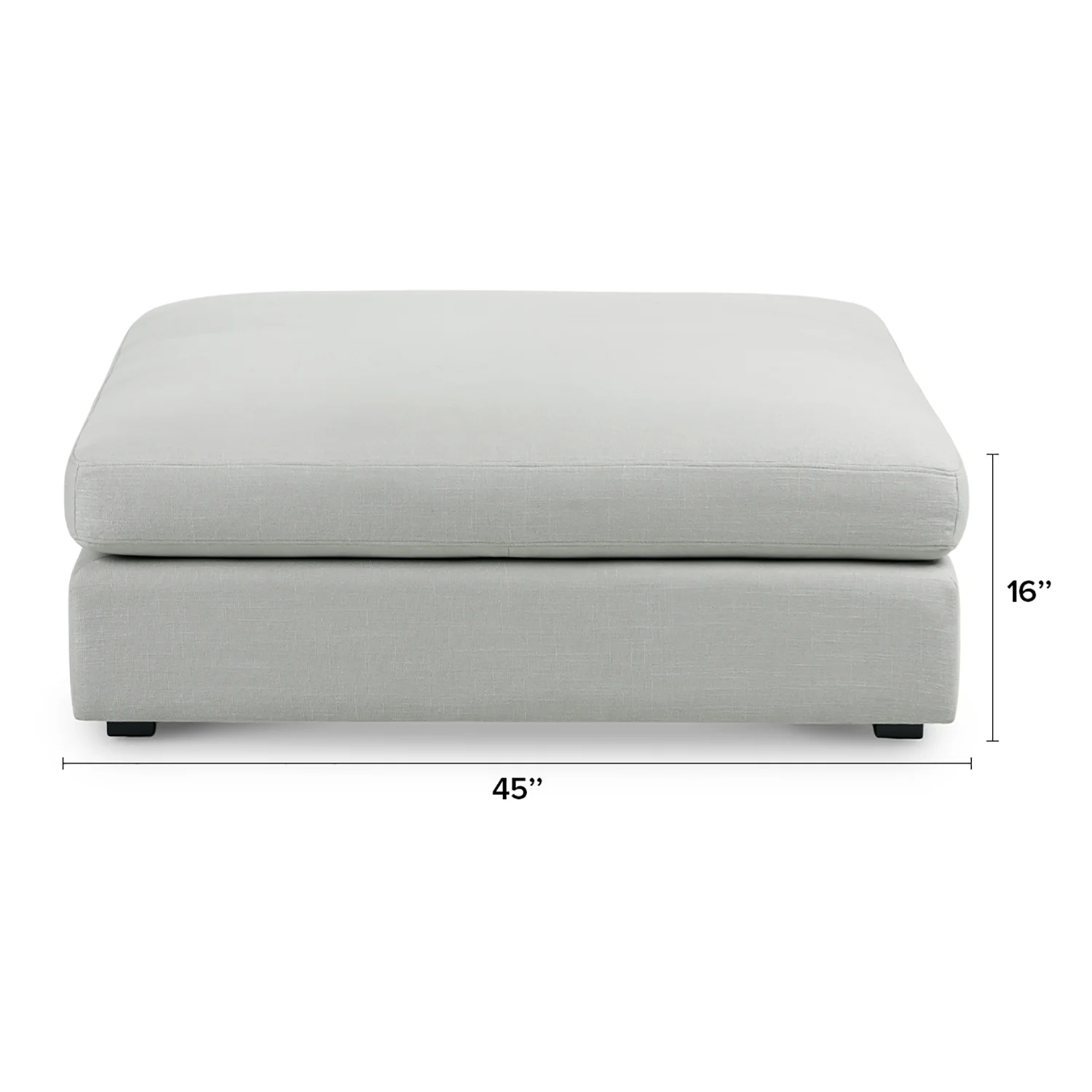 Beta 45_ Ottoman - Welsh Gray - Image 2