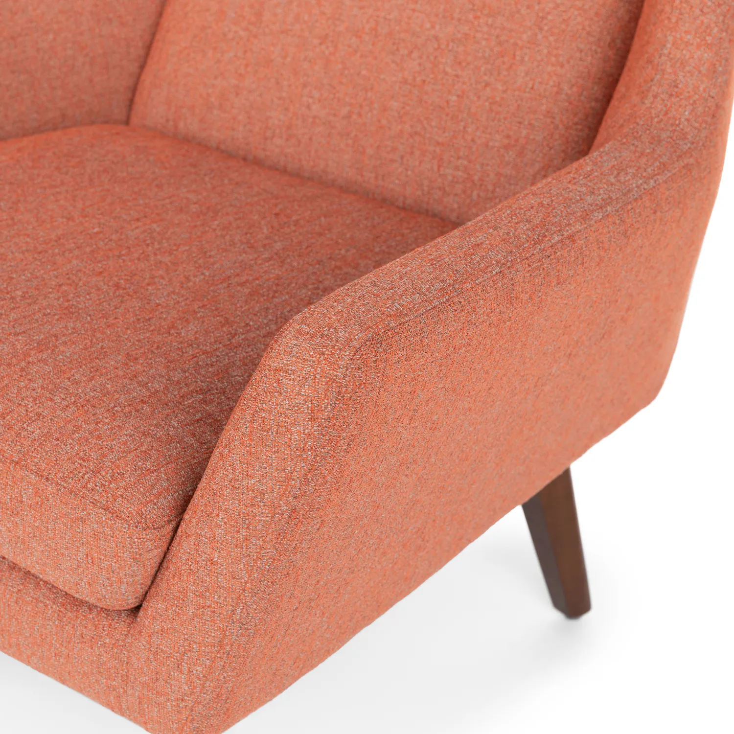 Angle 33_ Lounge Chair - Rosehip Orange - Image 8