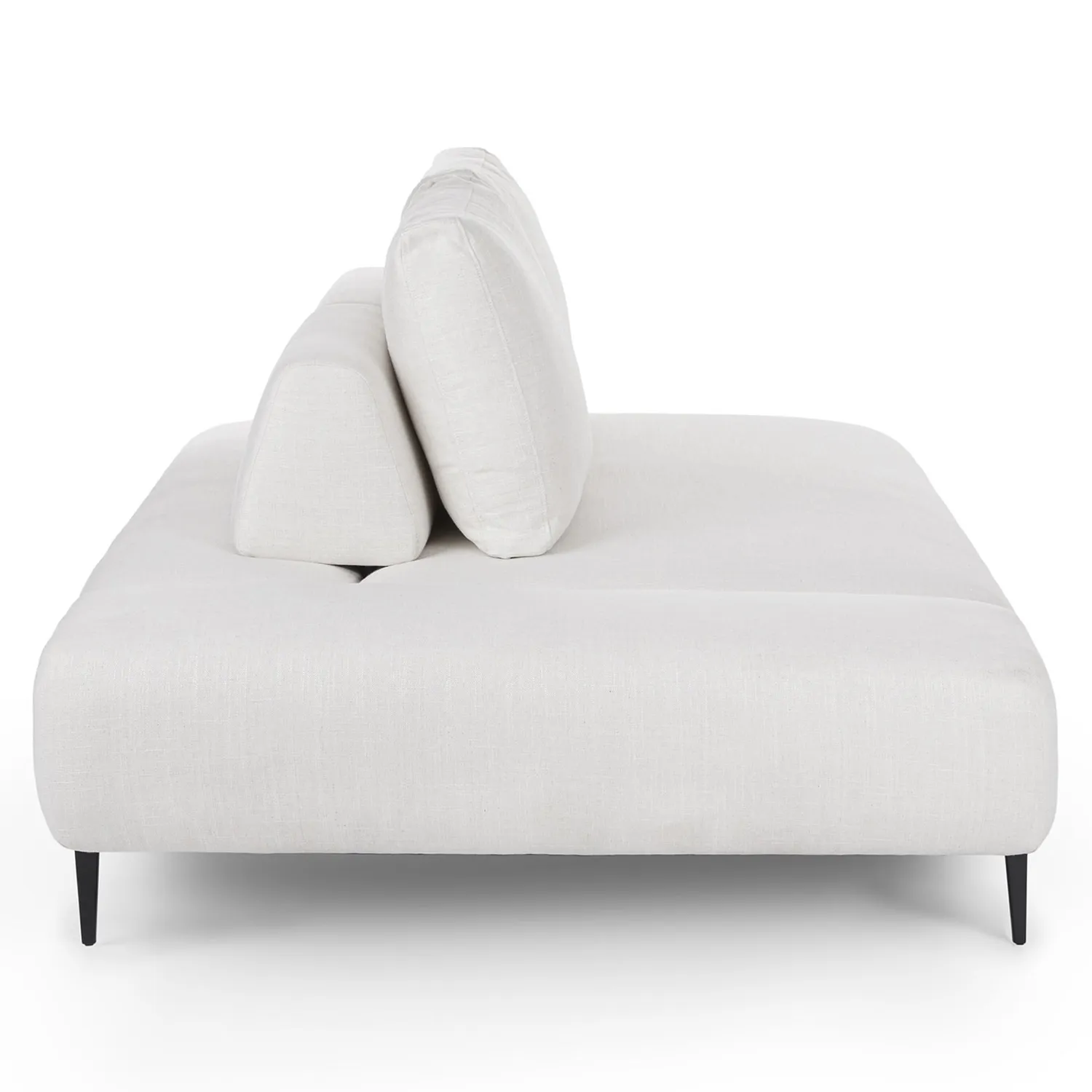 Divan 76_ Left Chaise Lounge - Quartz White - Image 7