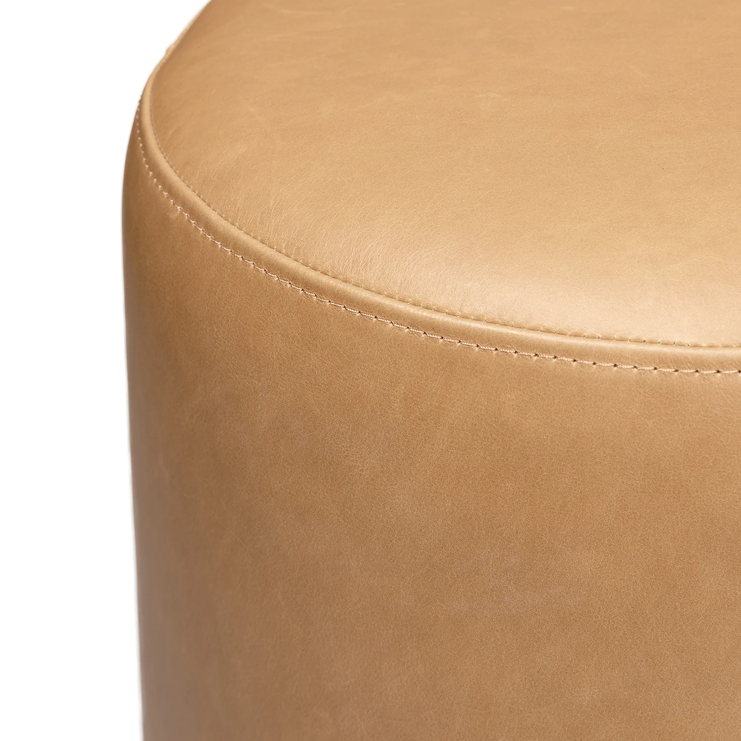 Cilo 16_ Leather Ottoman - Charme Tan - Image 5