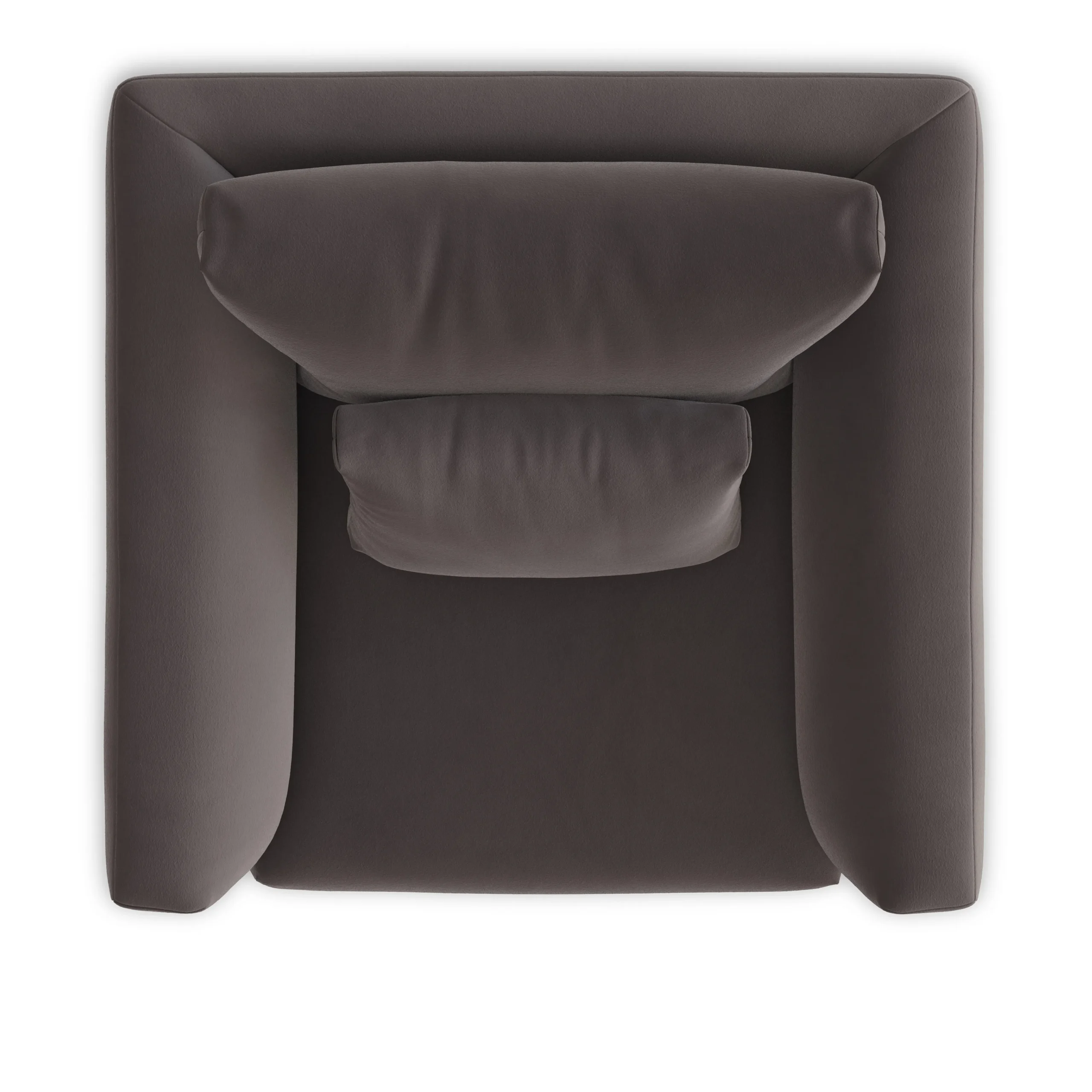 Marina 38_ Velvet Lounge Chair - Hale Warm Gray - Image 8