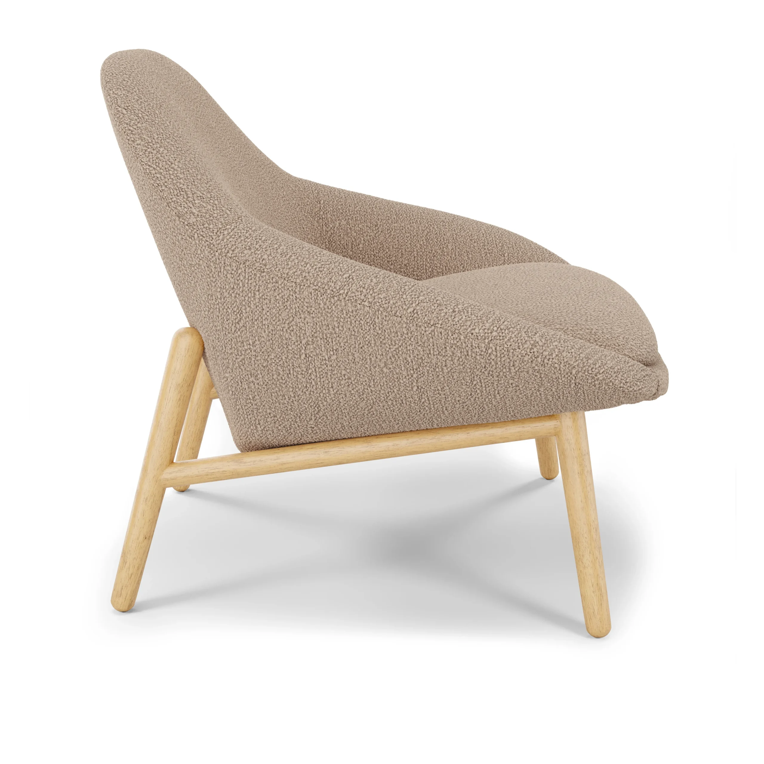 Sunny 32_ Lounge Chair - Sandstone Wool Bouclé - Image 8