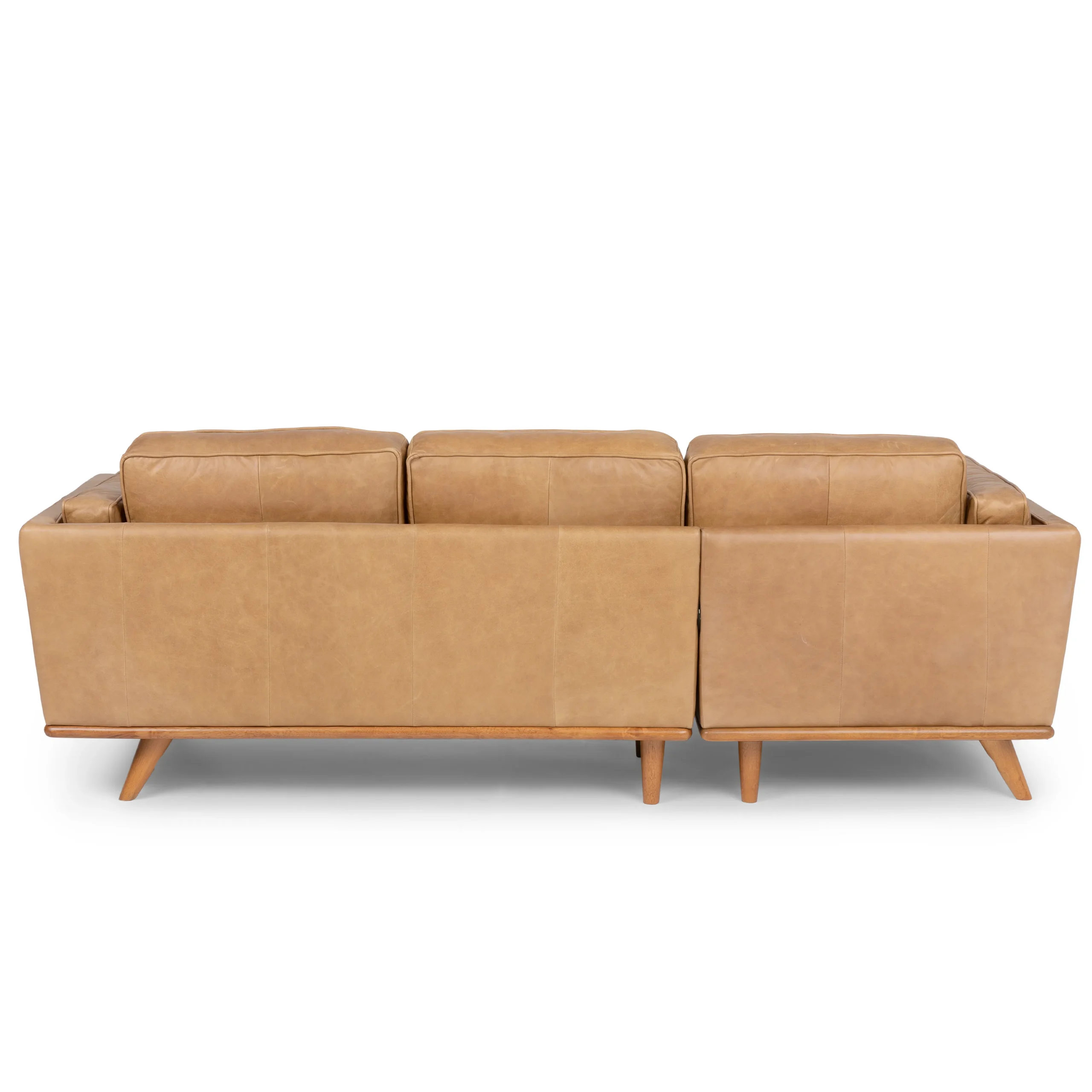 Timber 93_ Leather Left Sectional - Charme Tan - Image 7