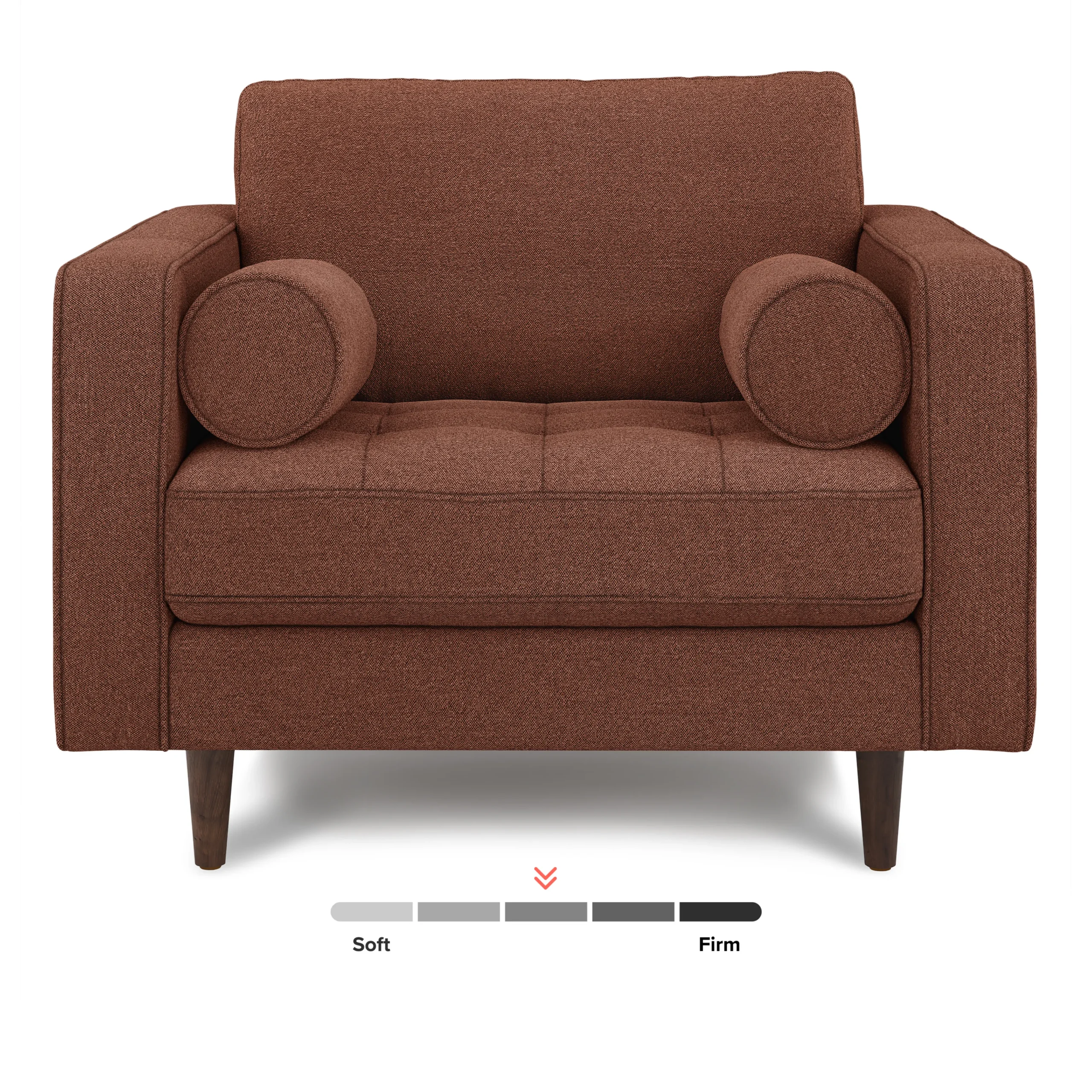 Sven 42_ Tufted Lounge Chair - Ratine Oxide - Image 10