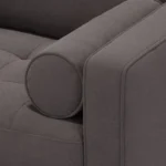 Sven 42_ Tufted Velvet Lounge Chair - Hale Warm Gray