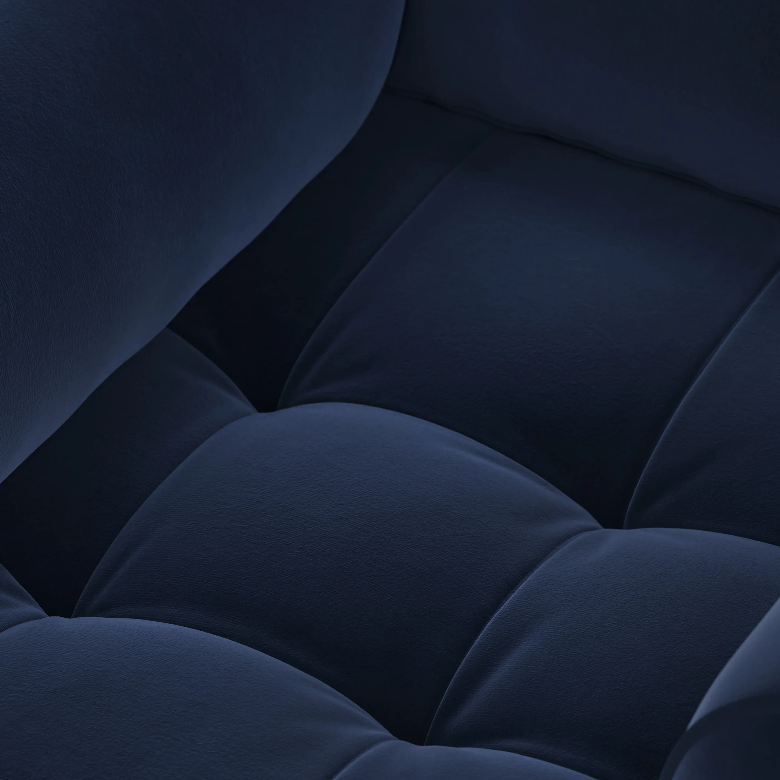 Sven 42_ Tufted Velvet Lounge Chair - Plush Cascadia Blue - Image 6