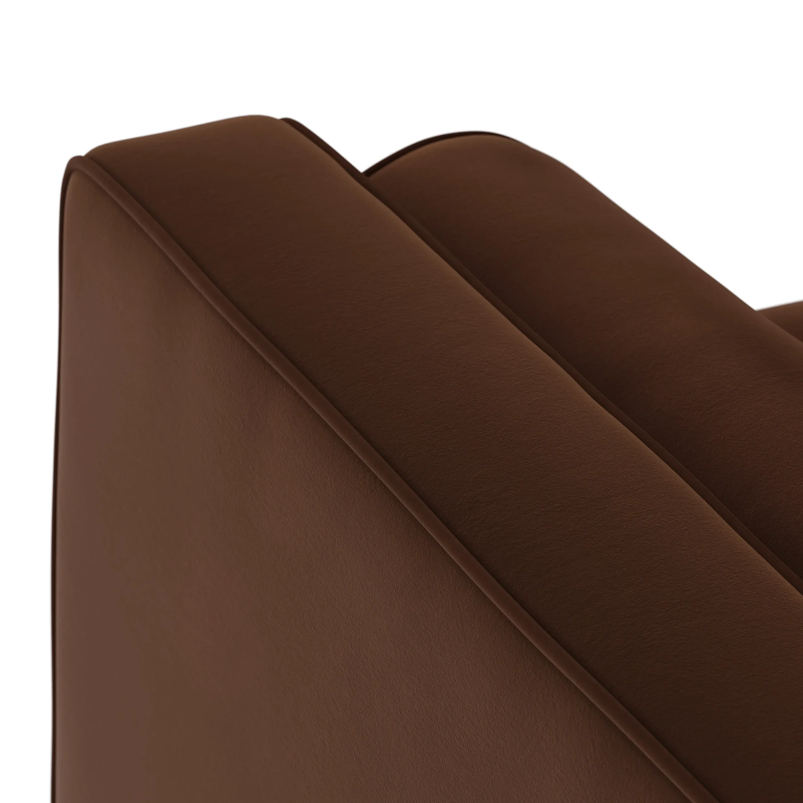 Sven 42_ Tufted Velvet Lounge Chair - Plush Pacific Brown - Image 6