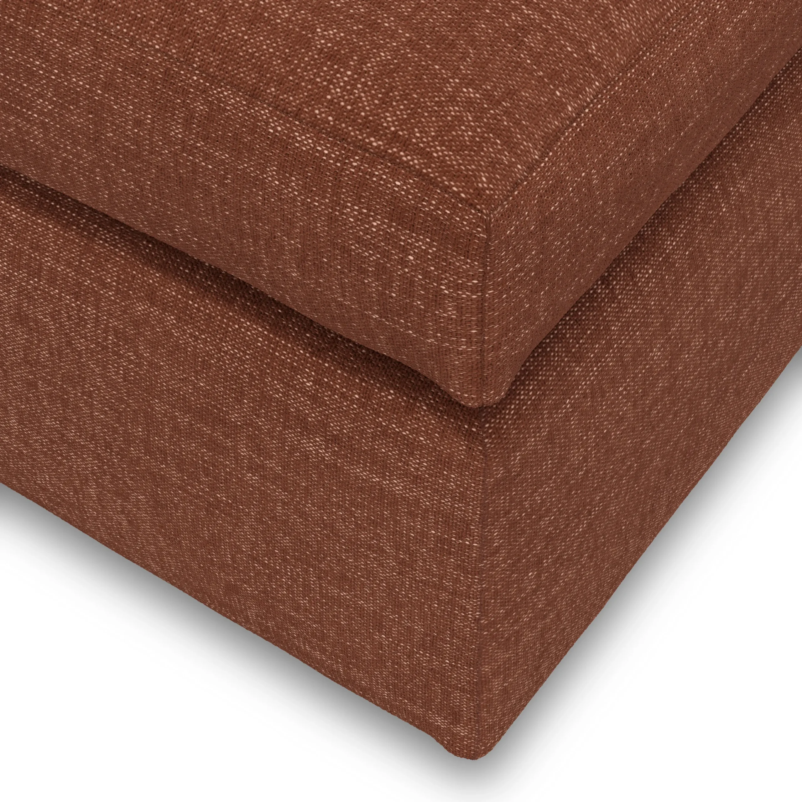 Landry 28_ Ottoman - Napa Rust - Image 7