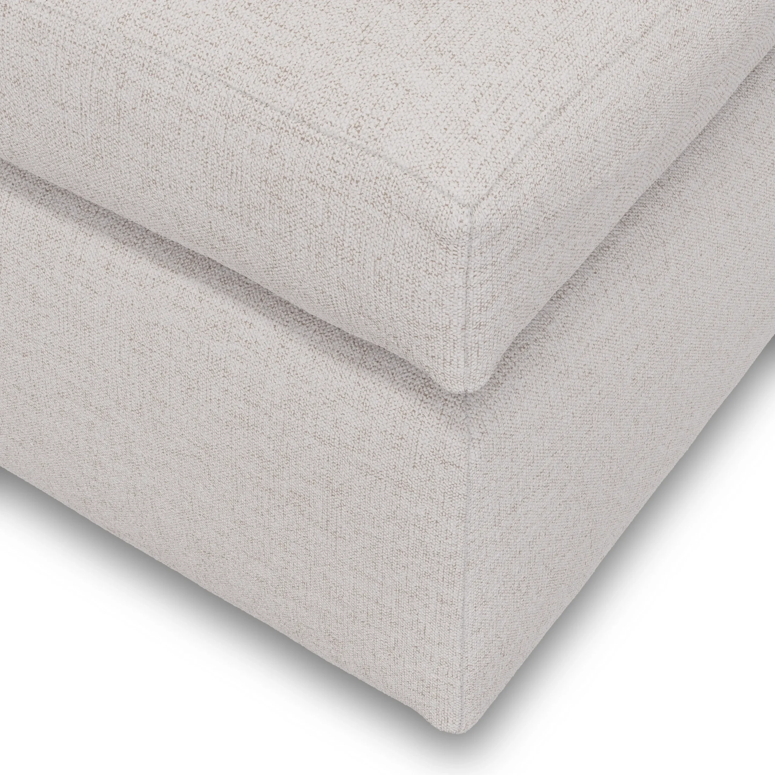 Landry 28_ Ottoman - Napa White - Image 7