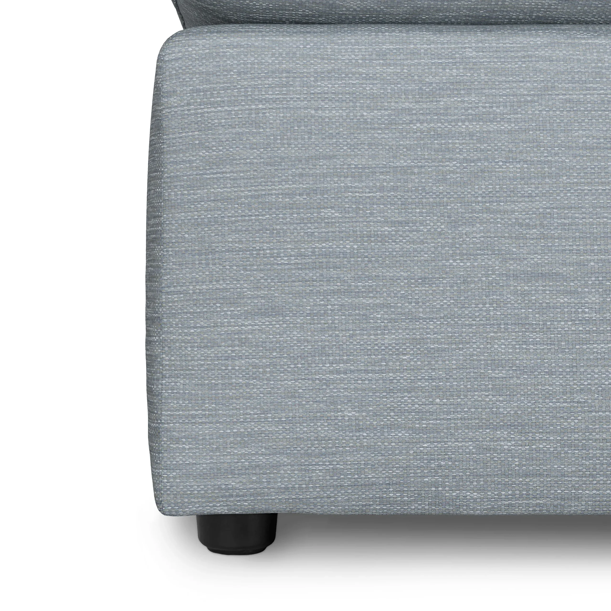 Landry 28_ Ottoman - Silver Light Blue - Image 7