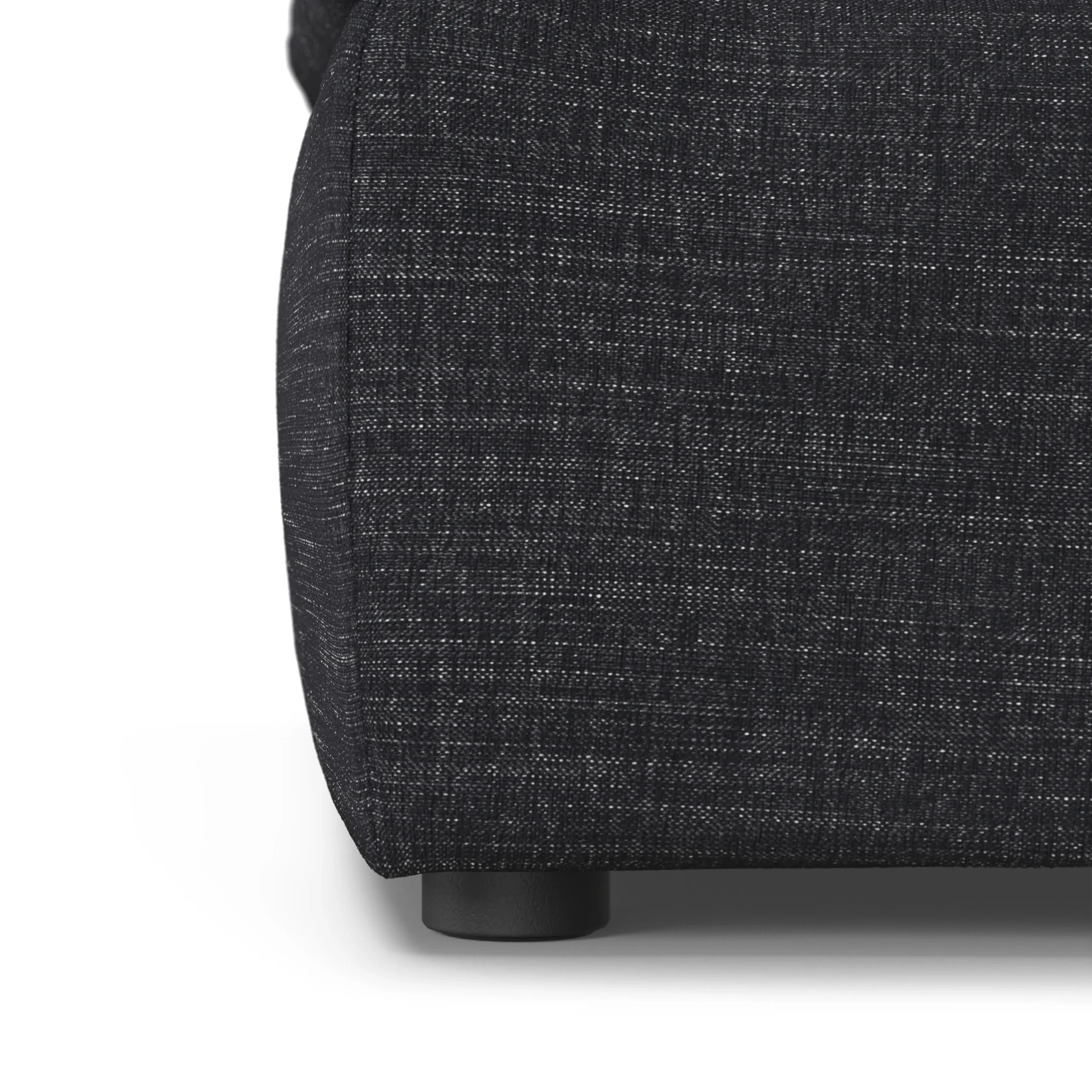 Leigh 41_ Ottoman - Napa Charcoal - Image 7