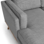 Timber 93_ Left Sectional - Pebble Gray