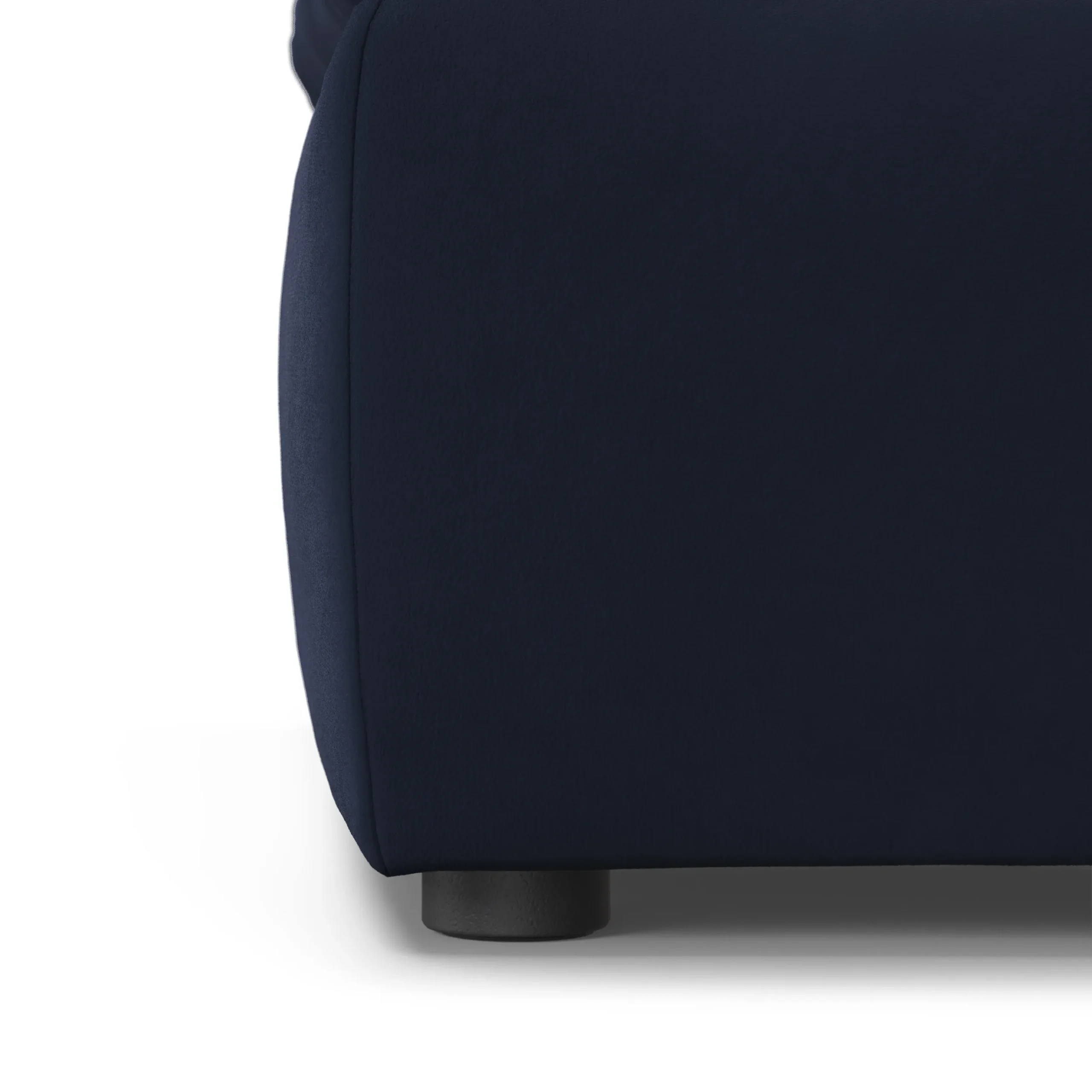 Leigh 41_ Velvet Ottoman - Hale Ink - Image 7