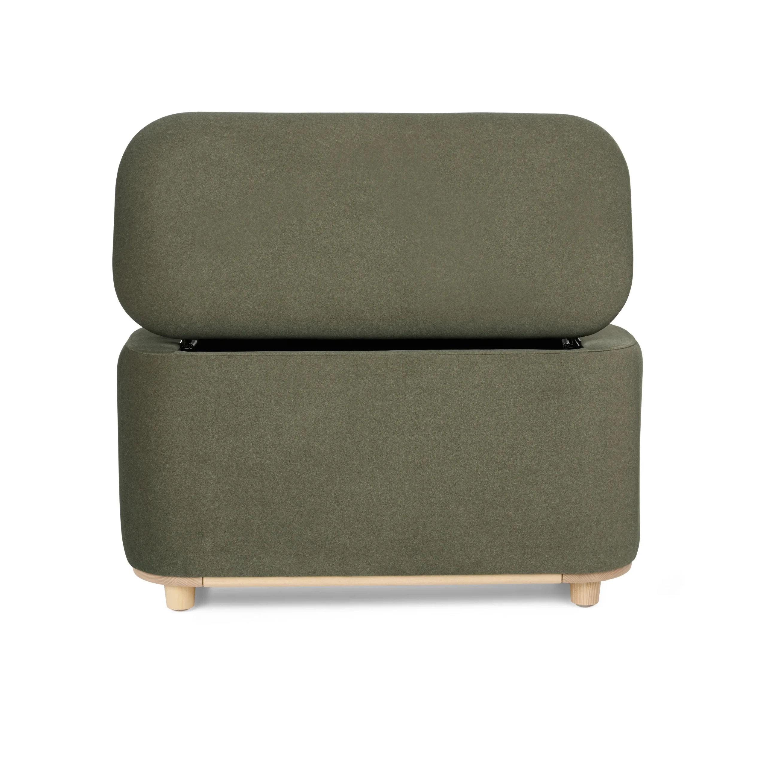 Maribo 32_ Storage Ottoman - Felted Green - Image 7