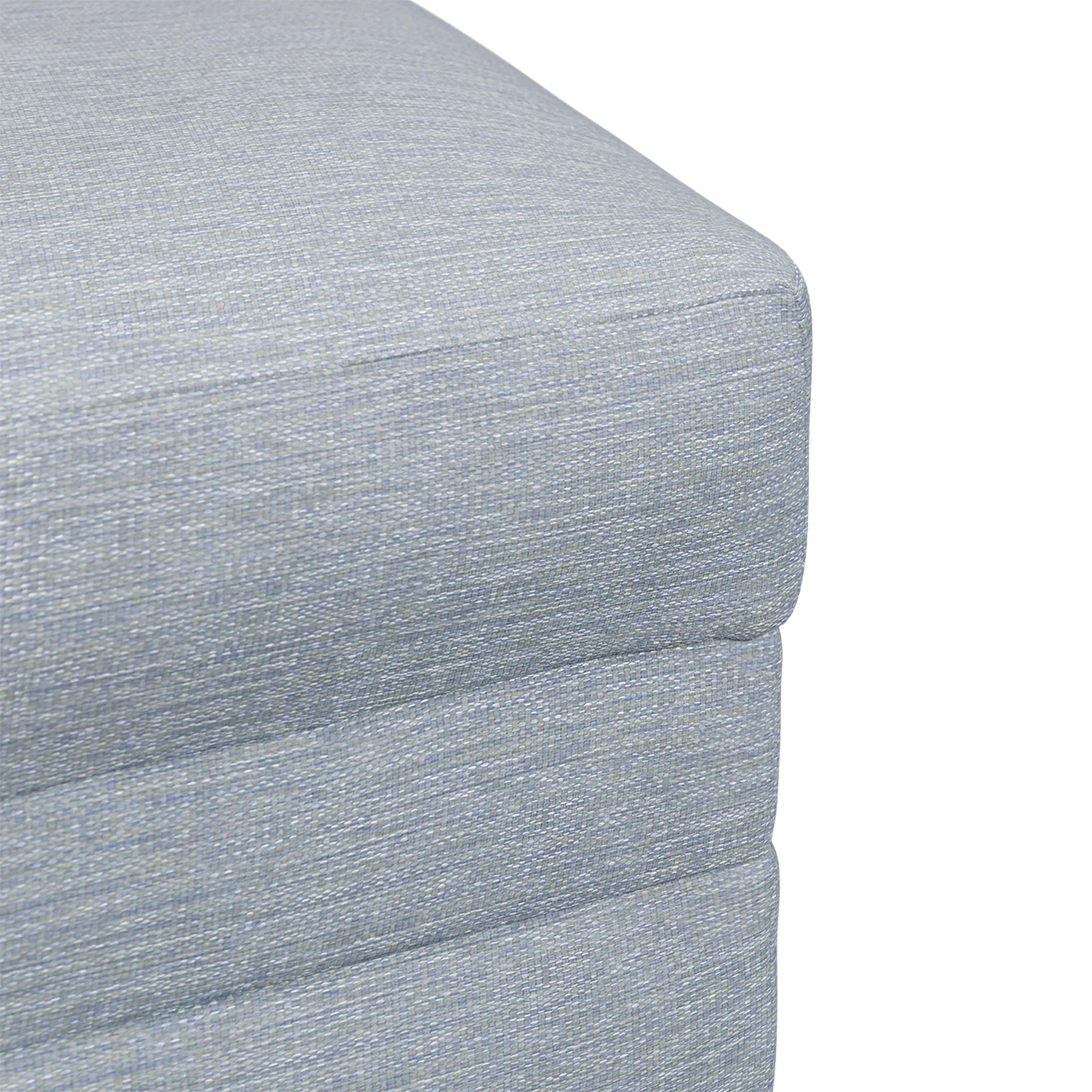 Riley 28_ Ottoman - Silver Light Blue - Image 5