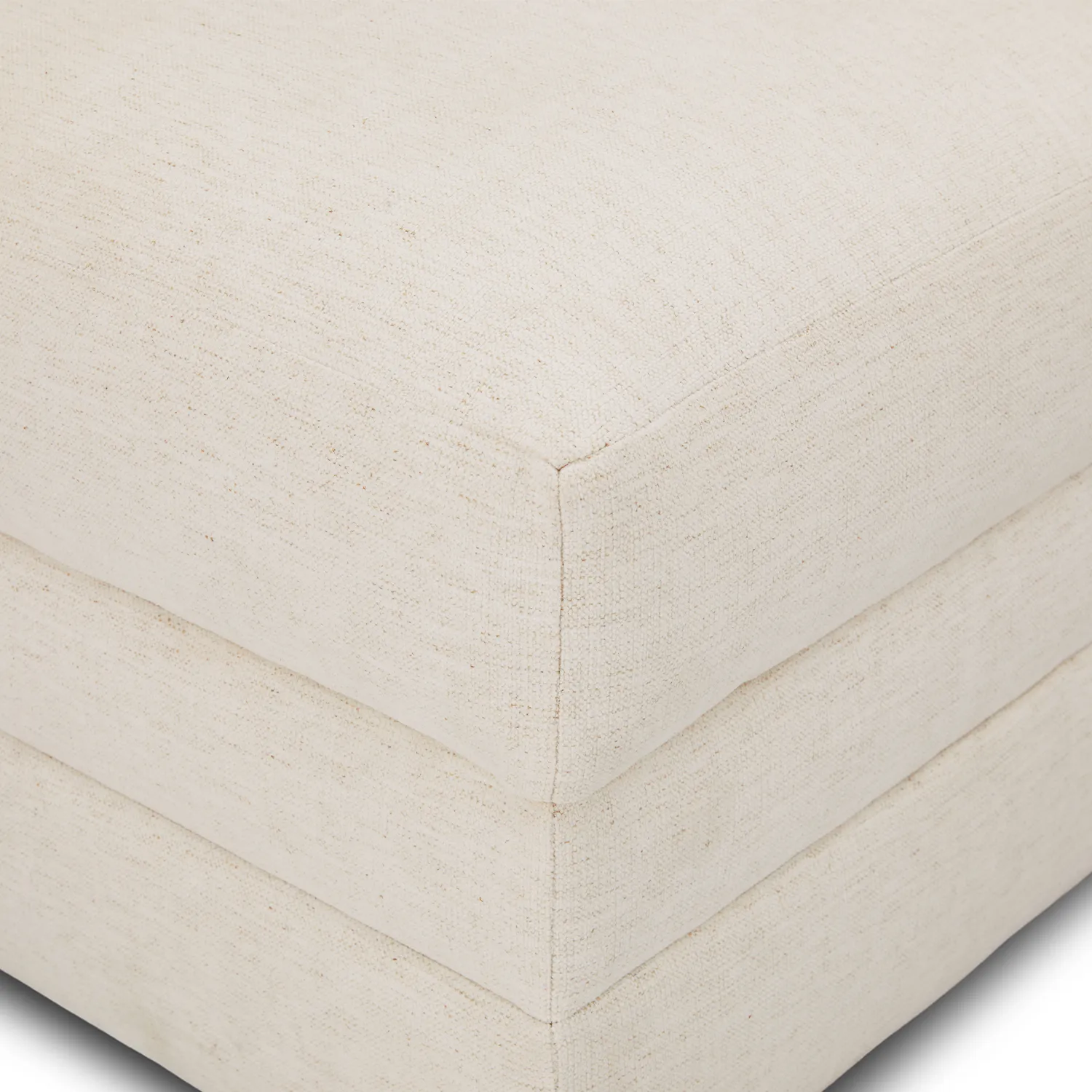 Riley 28_ Ottoman - Napa White - Image 6
