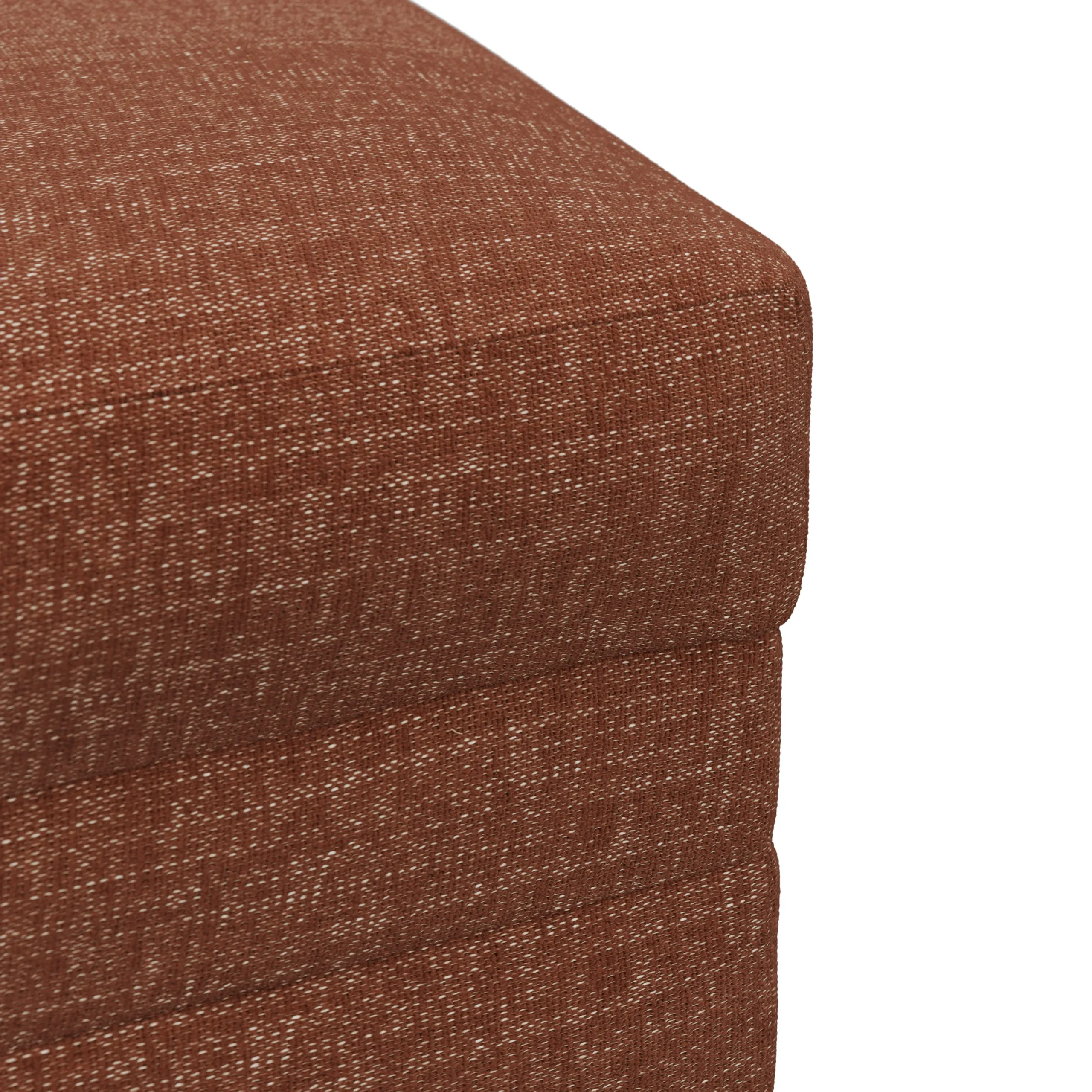 Riley 28_ Ottoman - Napa Rust - Image 5