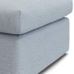 Marina 28.5_ Ottoman - Silver Light Blue