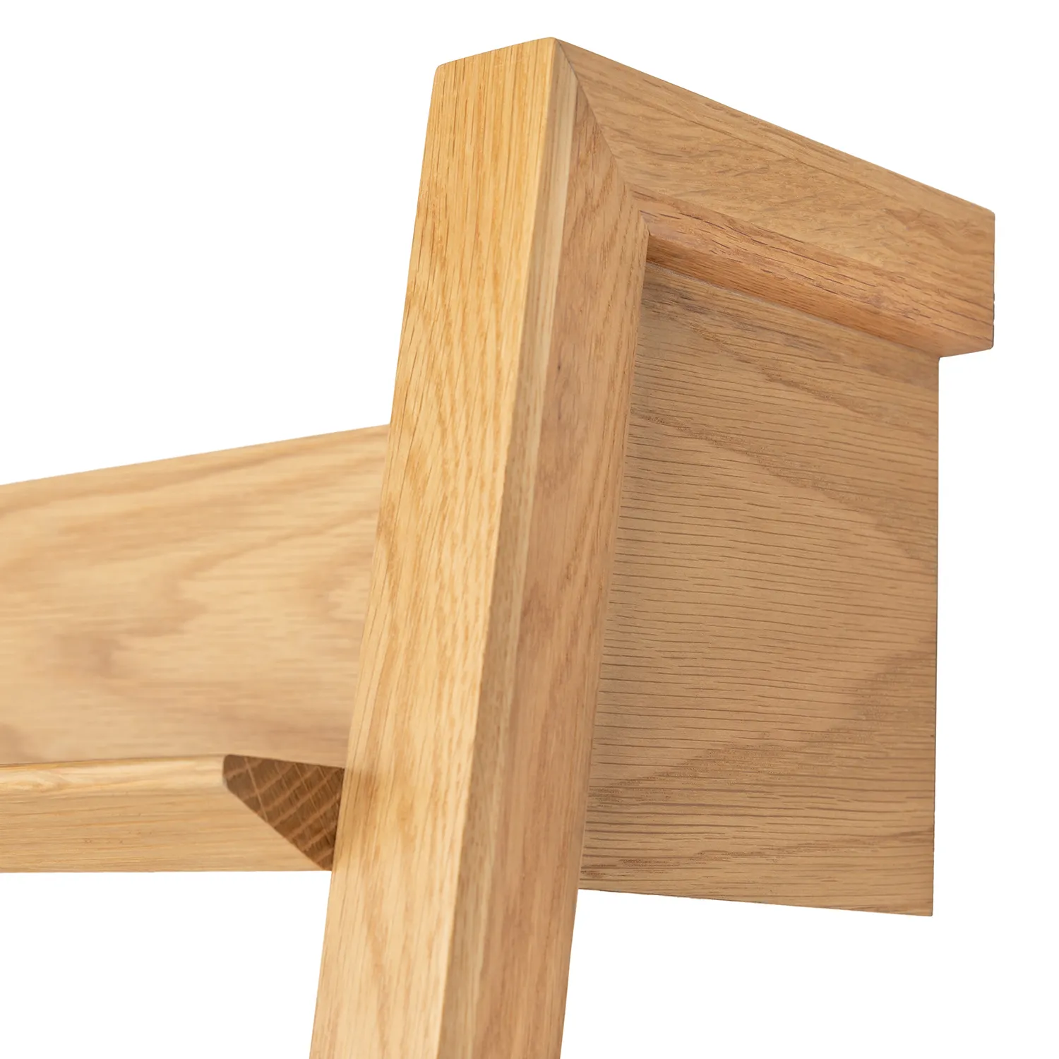 Fantol 26.5_ Shelving Unit, Narrow - Natural Oak - Image 7