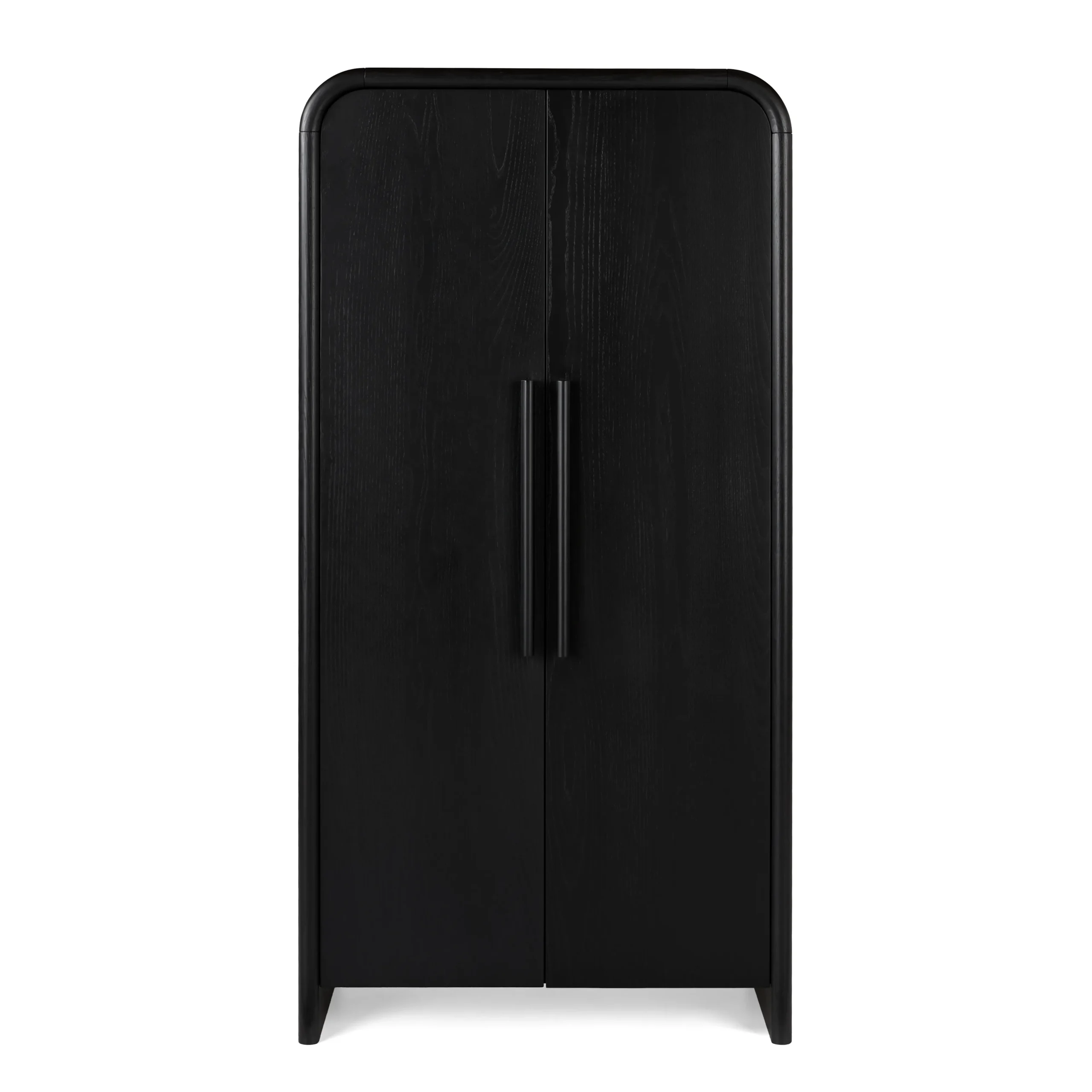 Faydra 35.5_ Enclosed Bookcase - Black - Image 7
