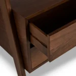 Harles 29.5_ Shelving Unit with Storage - Walnut