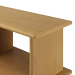 Lafora 53_ Bookcase, Tall - Natural Oak