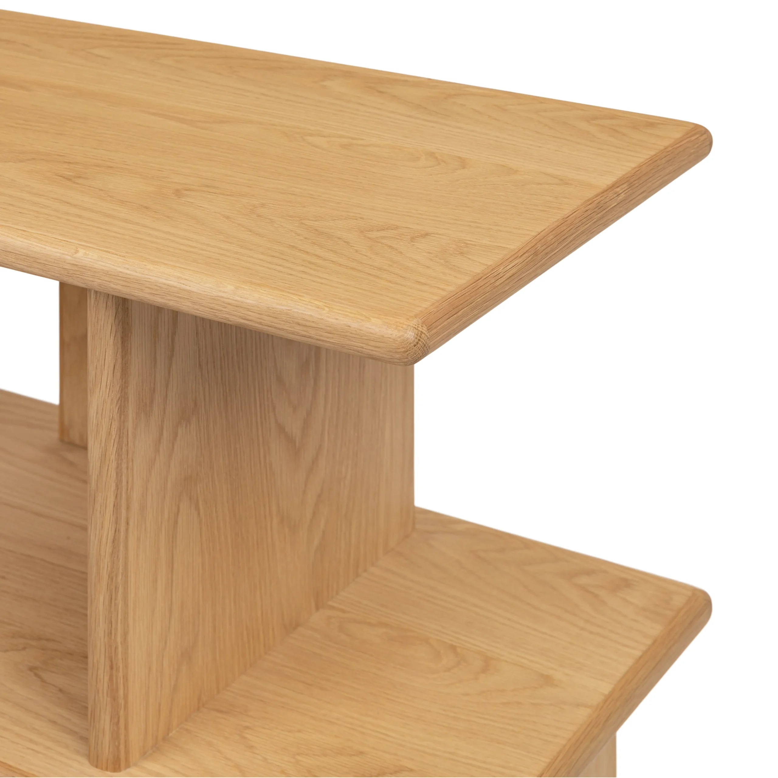 Lafora 72_ Bookcase, Short - Natural Oak - Image 7