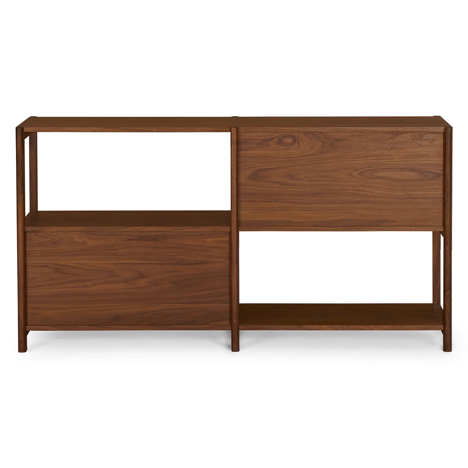 Mysen 64_ Shelving Unit, Short - Walnut - Image 7