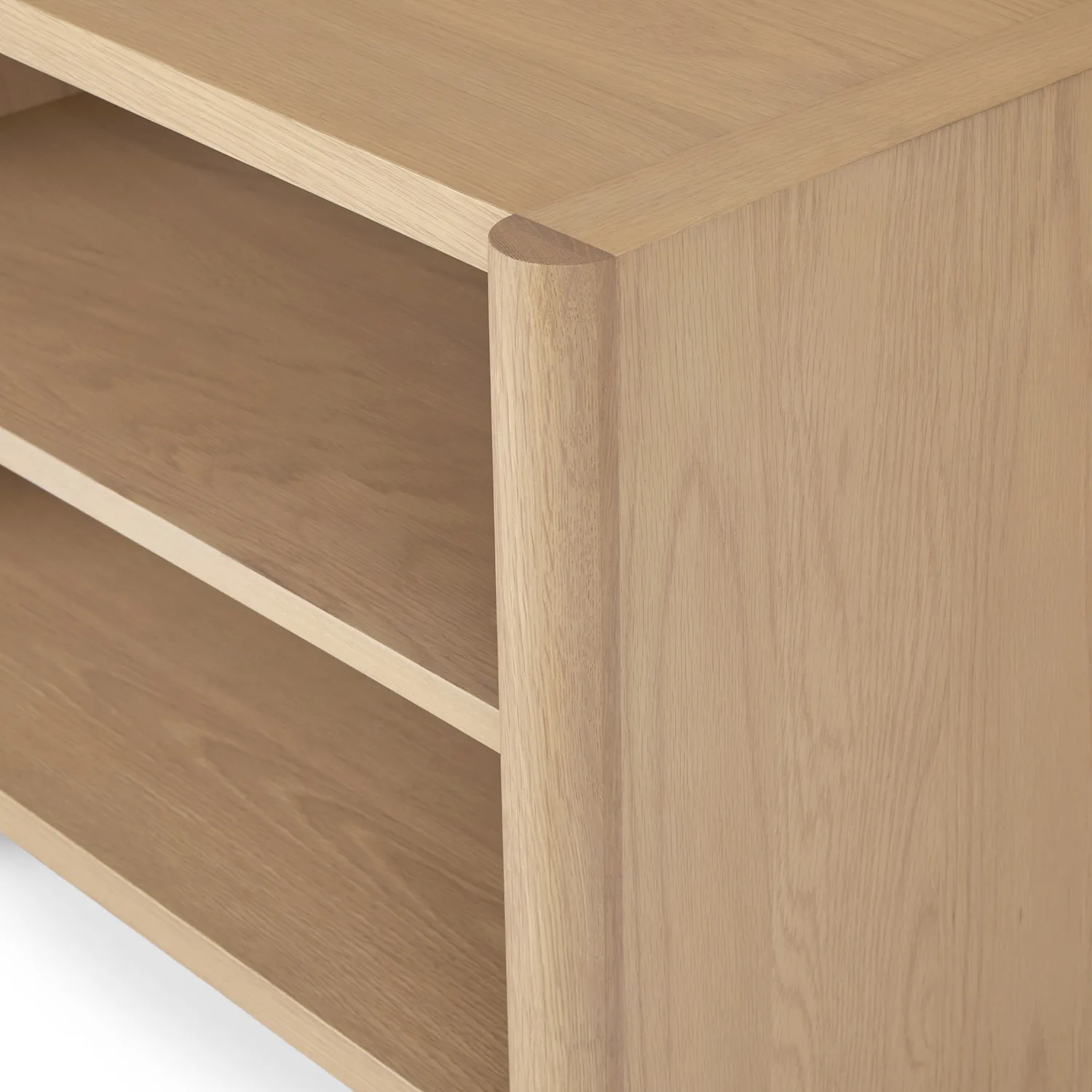 Torme 57_ Bookcase, Short - White Oak - Image 7