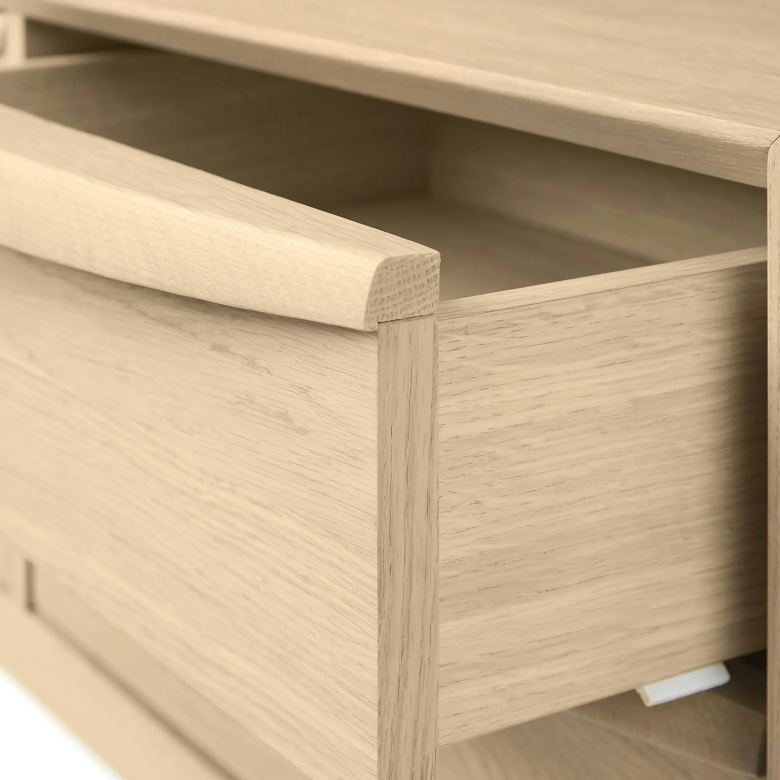Lenia 39.25_ Console - White Oak - Image 8