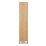 Liv 35.25_ Glass Cabinet - White Oak