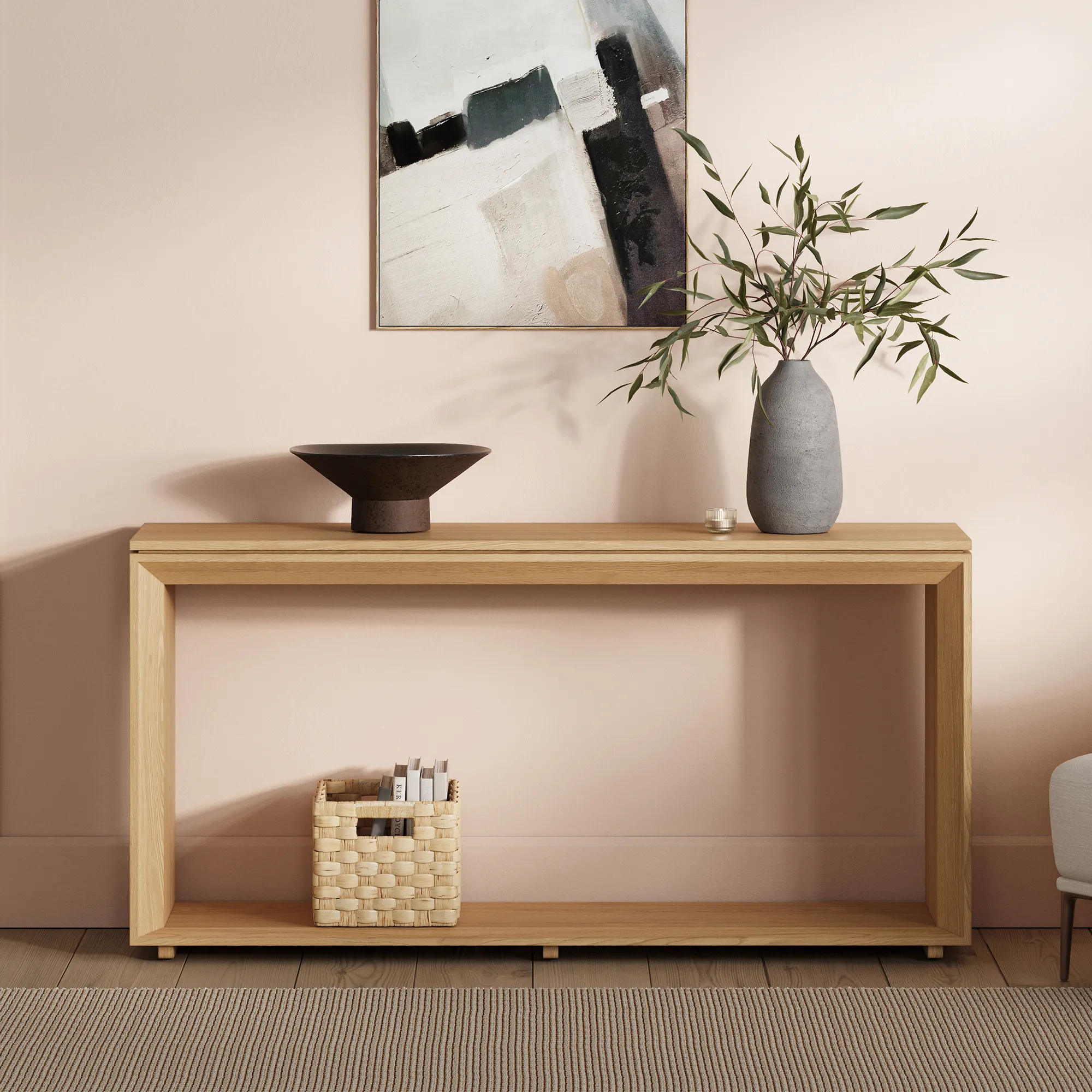Suri 60_ Console - White Oak - Image 7